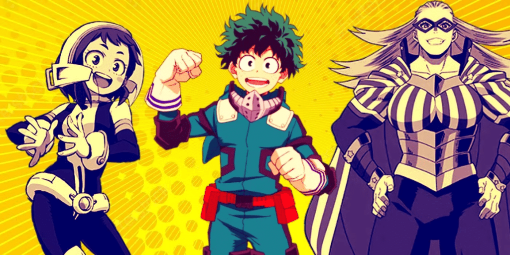 "My Hero Academia" is the story of Izuku Midoriya